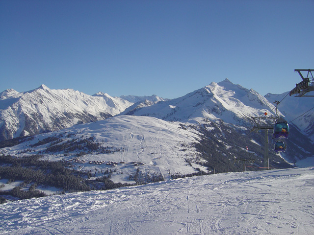 Blick nach Hochkrimml/Gerlosplatte