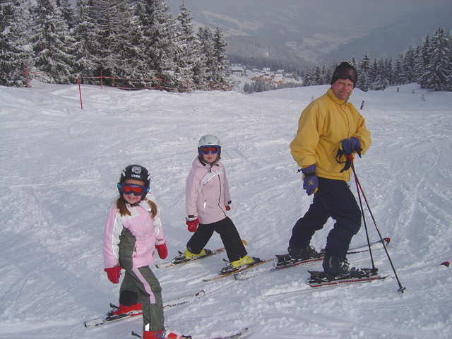 Wir zeigen, was wir in der Skischule gelernt haben