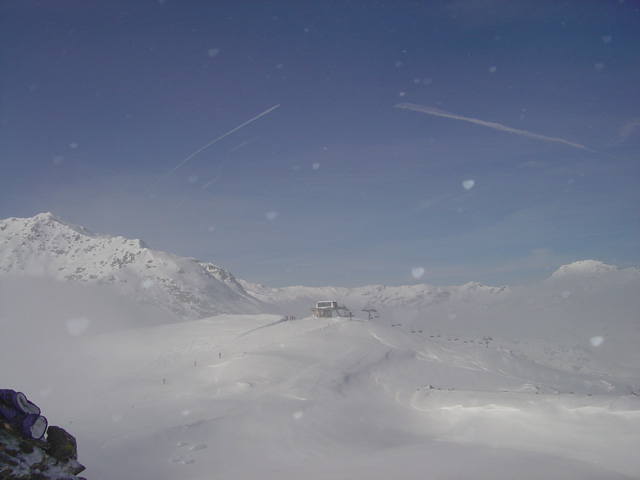 Blick vom Isskogel (2264m) zur Krimmlalm